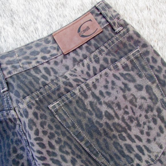 NWOT - Just Cavalli Men's Over dye Ocelot Jean - Picture 7 of 8